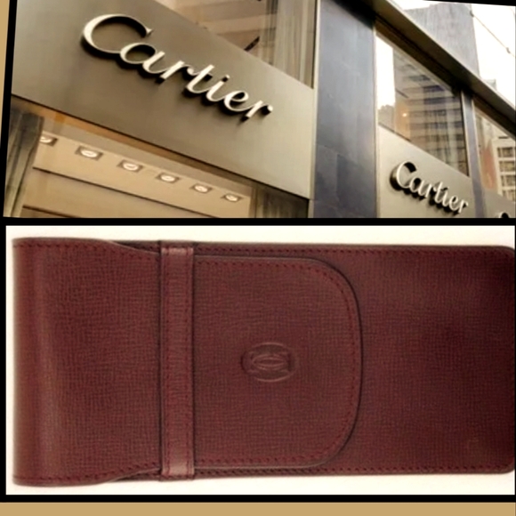 CARTIER Pouch  Case For Pens, Eyeglasses, Cigars, etc GREAT GIFT - Picture 13 of 13